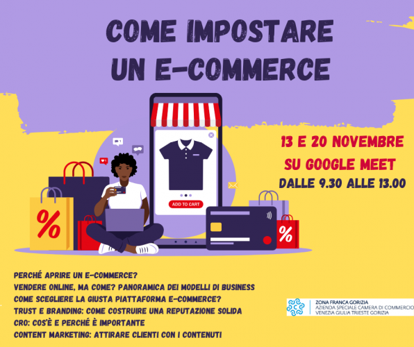 Ultimo incontro dell’anno del nostro percorso nel digital marketing. Lunedì 13 e 20 novembre – orario 09.30-13.00 – su Google Meet. 