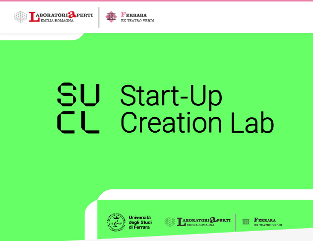 START UP CREATION LAB a Ferrara: prossime lezioni dal 14 al 20 novembre