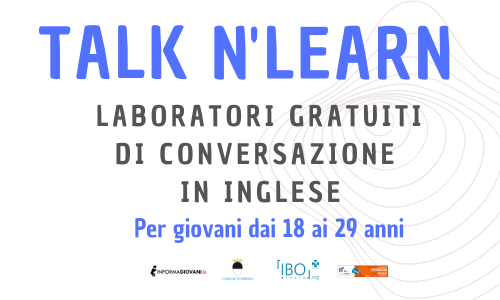 Talk n' learn volantino